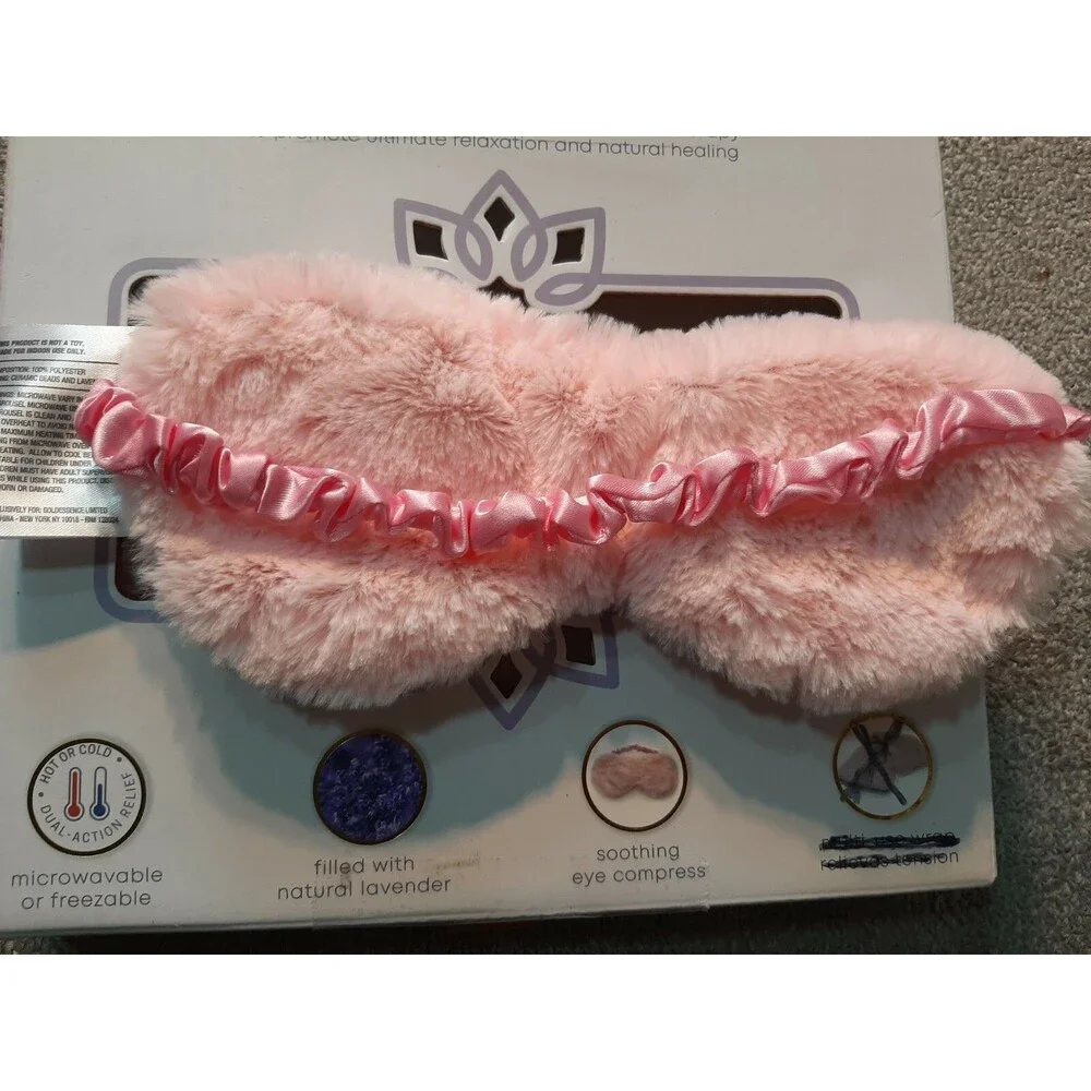 Aromatherapy Hot Cold Eye Mask Bath and Body Collection Geldessence Lavender